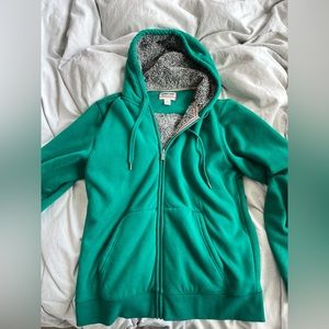 Sherpa Fleece Hoodie